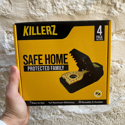 PACK DE 4 : PIÈGES À RATS