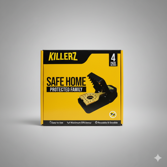 PACK DE 4 : PIÈGES À RATS