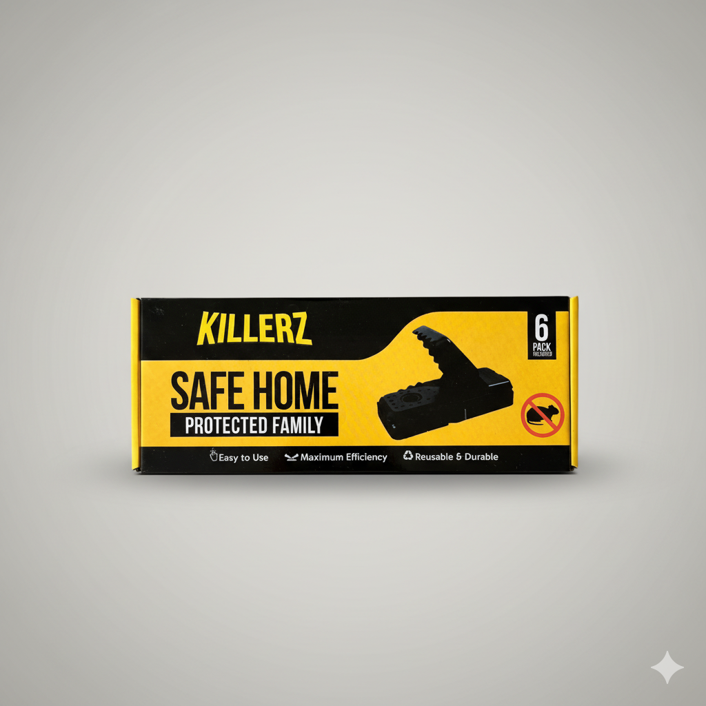 PACK DE 6 : PIÈGES À SOURIS